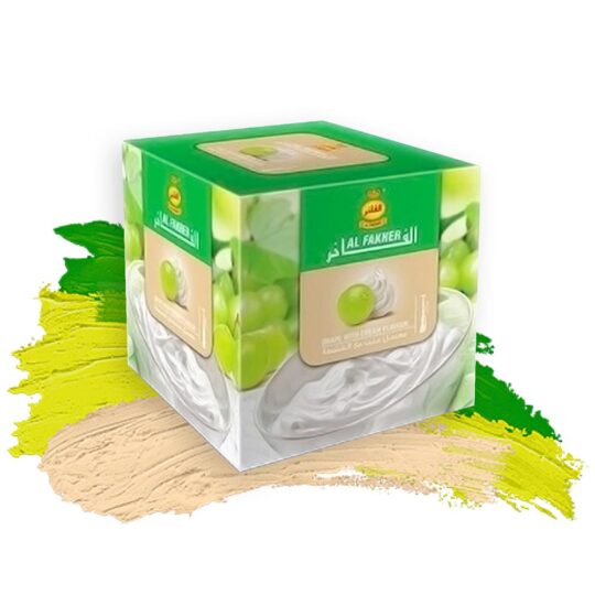 Табак для кальяна Al Fakher (Аль Факер) – Grape with Cream (Виноград со Сливками)