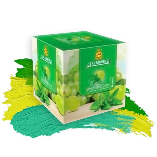 Табак для кальяна Al Fakher (Аль Факер) – Grape with Mint (Виноград с Мятой)