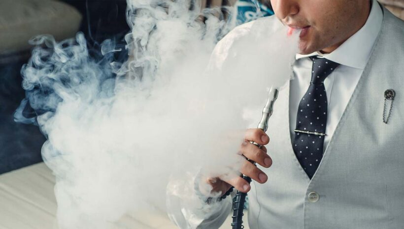 What about smoking a hookah?