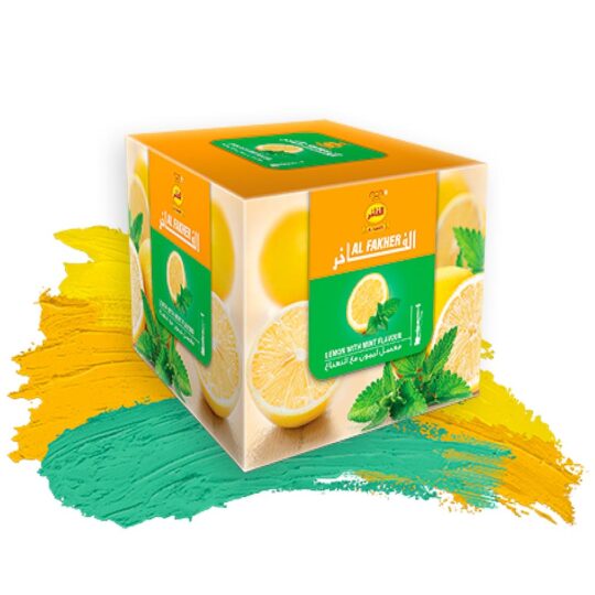 Табак для кальяна Al Fakher (Аль Факер) – Lemon with Mint (Лимон с Мятой)