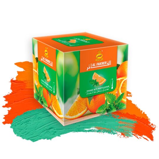 Табак для кальяна Al Fakher (Аль Факер) – Orange with Mint (Апельсин с Мятой)
