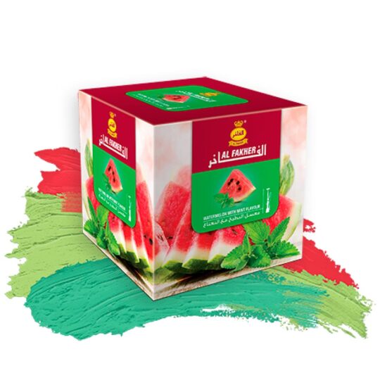 Табак для кальяна Al Fakher (Аль Факер) – Watermelon with Mint (Арбуз с Мятой)